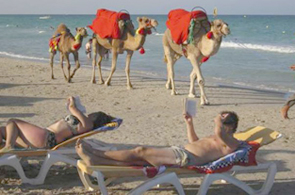 Le nombre de touristes italiens se rendant en Tunisie est passé de 354.000 en 2010 à 216.000 en 2012. Une importante opération de promotion est entreprise pour redynamiser ce marché voisin.