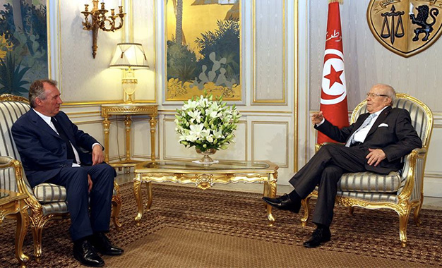 Caid-Essebsi-Francois-Bayrou