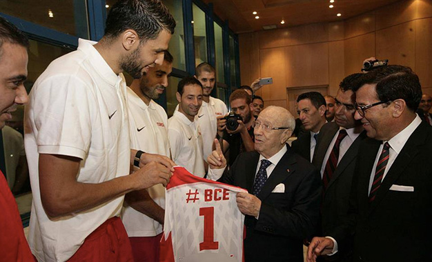 Caid-Essebsi-AfroBasket-2015