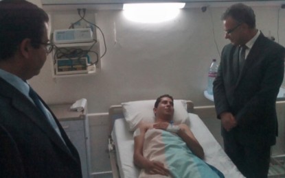 Attaque de Bouchebka : Slim Chaker au chevet des blessés de douane