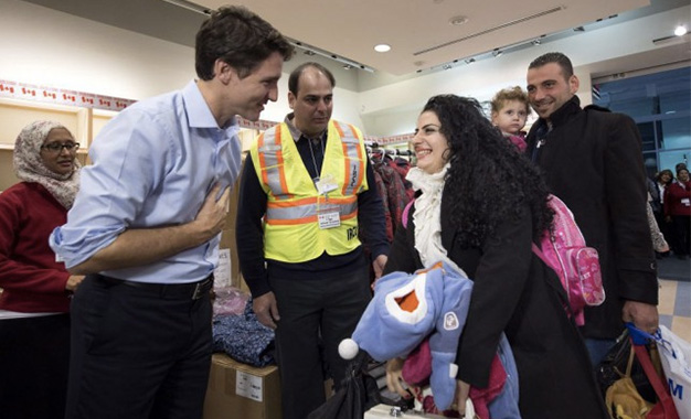 Trudeau-et-refugies-syriens