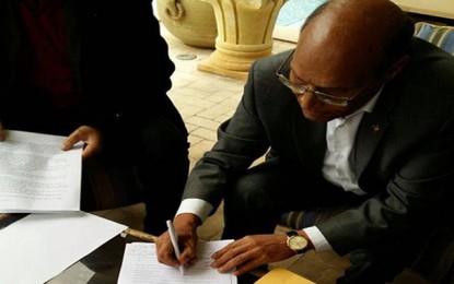 Le CPR intégrera le nouveau parti de Marzouki
