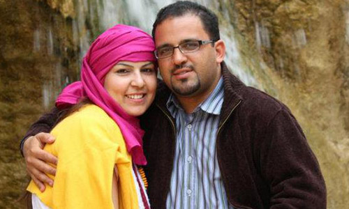 JournaliostesHamza Hajji et Hela Tlili