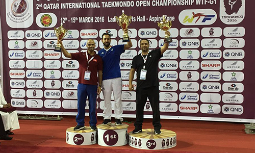Tunisie2e place tournoi taekwondo à Dubai