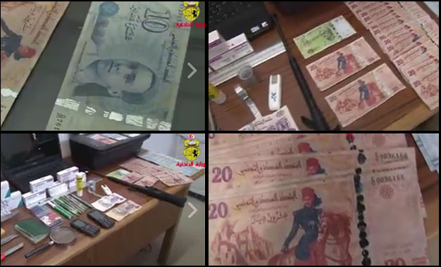Tunis- Réseau trafic faux billets