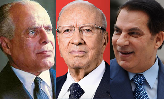 Bourguiba-Caid-Essebsi-Ben-Ali