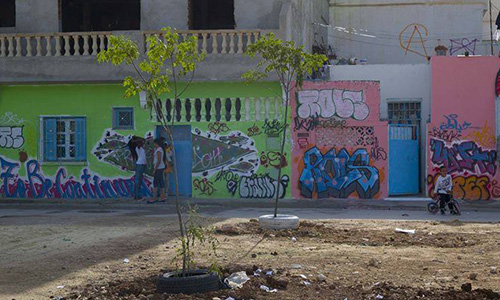 Sidi hsine- enfants deco jeunes graff