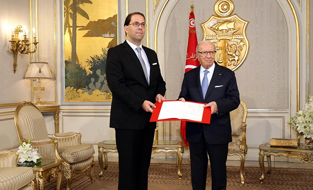 Youssef chahed - Béji Caïd Essebsi