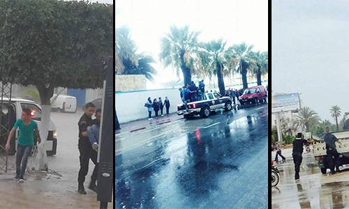 inondations-police-tunisie