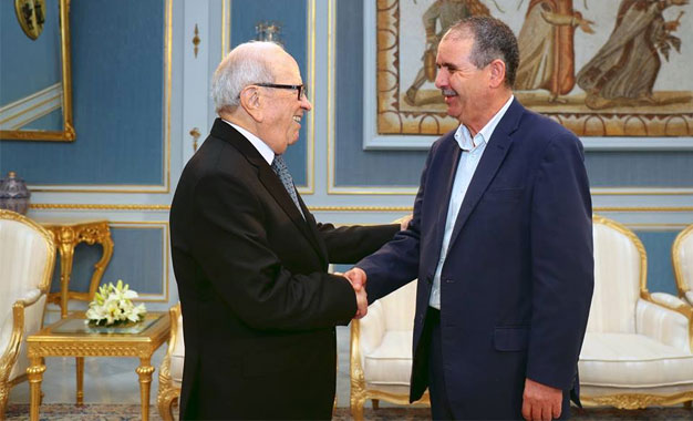 Béji Caïd Essebsi / Noureddine Taboubi.
