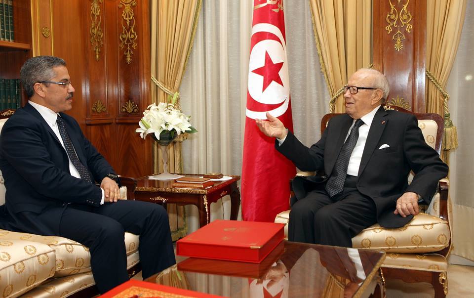Chafik Sarsar et Beji Caid Essebsi