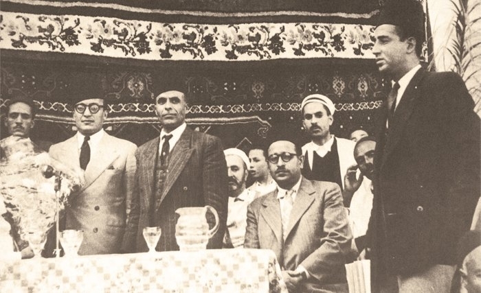 Habib Bourguiba et Salah Ben Youssef 