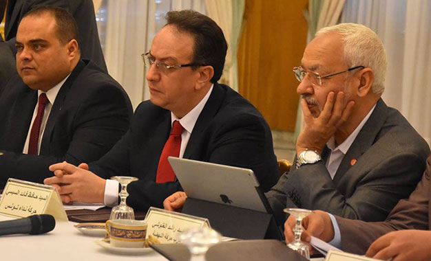 Sofiane Toubel Hafedh Caid Essebsi Rached Ghannouchi 