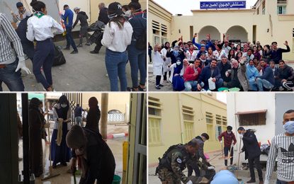 Action citoyenne : Branle-bas de combat pour nettoyer l’hôpital de Gafsa