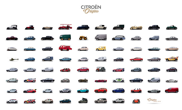 Citroën est Inspired By You depuis plus de 100 ans