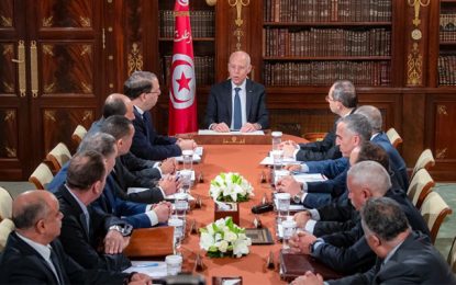 Kaïs Saïed préside une réunion sécuritaire au palais de Carthage (Vidéo)