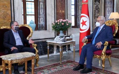 Dialogue national : Ghannouchi reçoit Taboubi à l’Assemblée