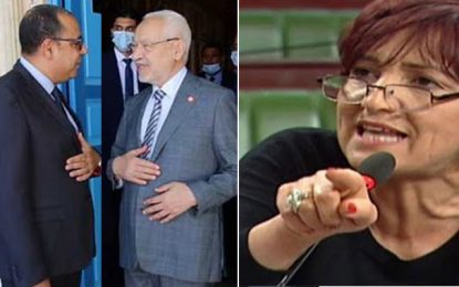Samia Abbou : «Ghannouchi manipule Mechichi comme une marionnette»
