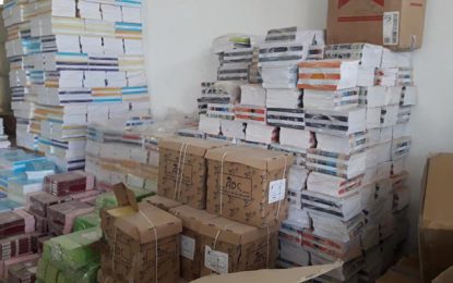 Rentrée scolaire-Tunisie : Saisie de 22.140 cahiers subventionnés à l’Ariana (Photos)