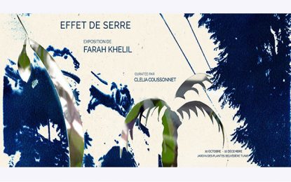 « Effet de serre » : Exposition de Farah Khelil au Jardin des plantes du Belvédère