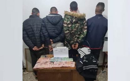 Braquage à l’arme blanche dans une pharmacie à Kasserine : Quatre individus arrêtés