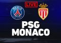 PSG vs Monaco en live streaming 2021 : J18