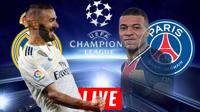 Real Madrid vs PSG en live streaming LDC 2022