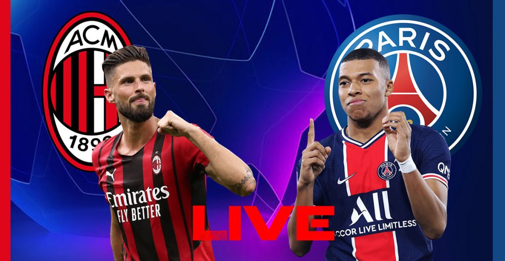 Ac Milan Vs Psg En Live Streaming Match Retour Ligue Des Champions