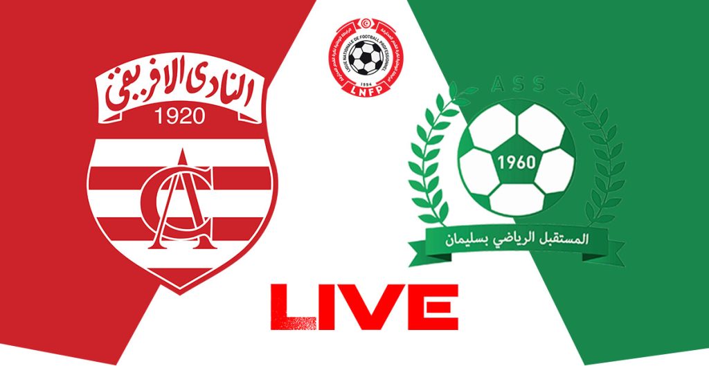 Club Africain Vs Soliman En Live Streaming Championnat De Tunisie