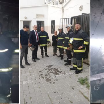 الحماية المدنية:  اخماد الحريق الذي اندلع في مكاتب الاستقبال بمقر الكنام بالعاصمة
