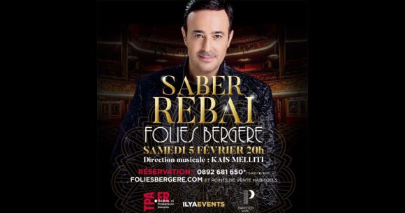 صابر الرباعي يغني قريبا في القاعة الشهيرة Les Folies Bergère الباريسية (فيديو)