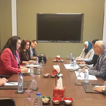 آمال بلحاج موسى تتباحث مع نظيرها الأردنيّ إنشاء لجنة قطاعية مشتركة لقضايا المرأة والطفولة والمسنين