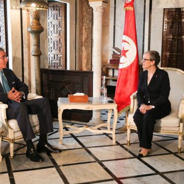 على هامش منتدى تونس للاستثمار، رئيسة الحكومة تستقبل وفدا عن البنك الدولي والمؤسسة المالية الدولية