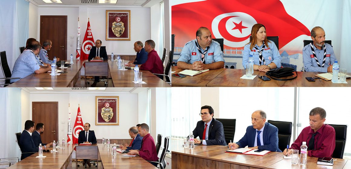 رئيس هيئة الإنتخابات يجري لقاءين منفصلين مع وفد عن الكشافة التونسية وممثلين عن الغرفة الاقتصادية الفتية