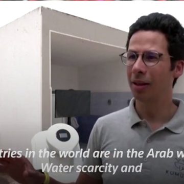 إيهاب التريكي شاب تونسي ينجح في صنع آلة تحوّل الهواء إلى ماء صالح للشراب (فيديو)