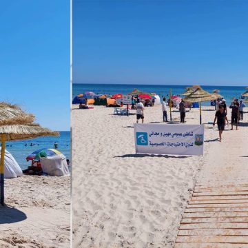 في سوسة : شاطئ عمومي مهيئ و مجاني لذوي الاحتياجات الخصوصية