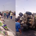 وفاة عسكري و إصابة 6 أشخاص آخرين في حادث مرور على مستوى المدخل الجنوبي لمدينة القصرين (صور)