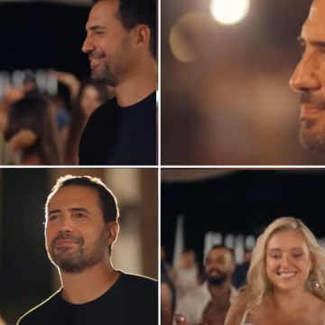 الممثل العالمي ظافر العابدين سعيد بالكشف عن مقطع من اغنية لزوجته البريطانية عنوانها FIRE (فيديو)