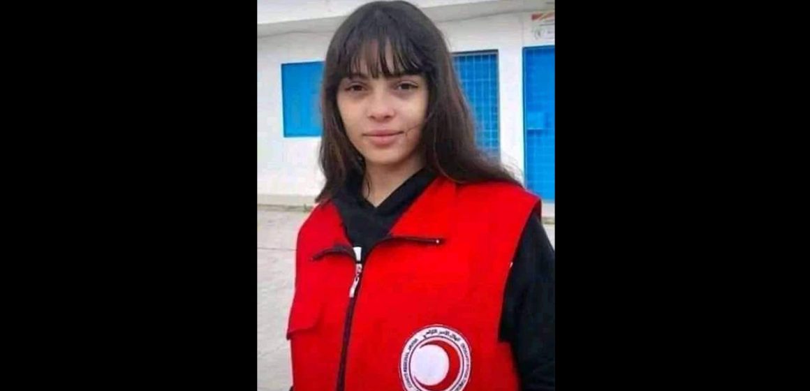وفاة الشابة نورشان عزبي، متطوعة بالهلال الأحمر التونسي (الهيئة الجهوية أريانة)