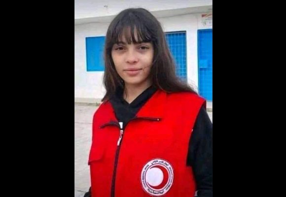 وفاة الشابة نورشان عزبي، متطوعة بالهلال الأحمر التونسي (الهيئة الجهوية أريانة)