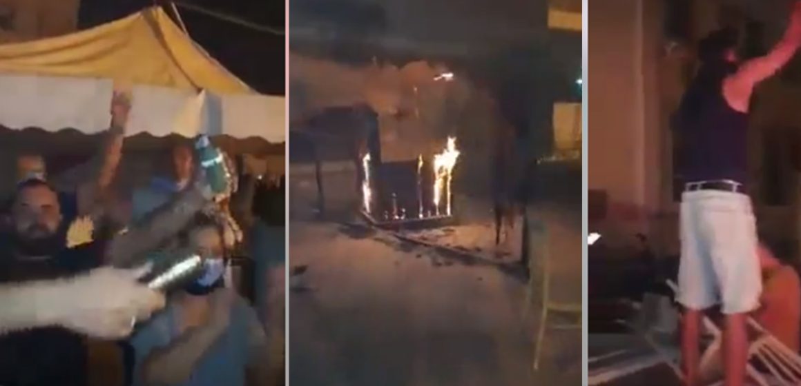 حالة احتقان  بصفاقس بعد فض إعتصام نقابة قوات الأمن الداخلي واستعمال الغاز المسيل للدموع (فيديو)