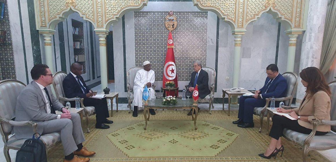 مسار التسوية في ليبيا من محاور لقاء الجرندي مع الممثل الخاص للأمين العام للأمم المتحدة و رئيس بعثة الأمم المتحدة
