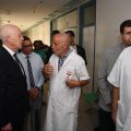 زيارة قيس سعيد الى مستشفى الرابطة بالعاصمة (صور و تصريح الرئيس في الفيديو)