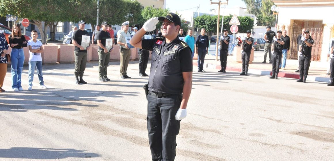 إحياء الذكرى التاسعة لإستشهاد الملازم انيس الصالحي والوكيل اول محمد المرزوقي (صور)