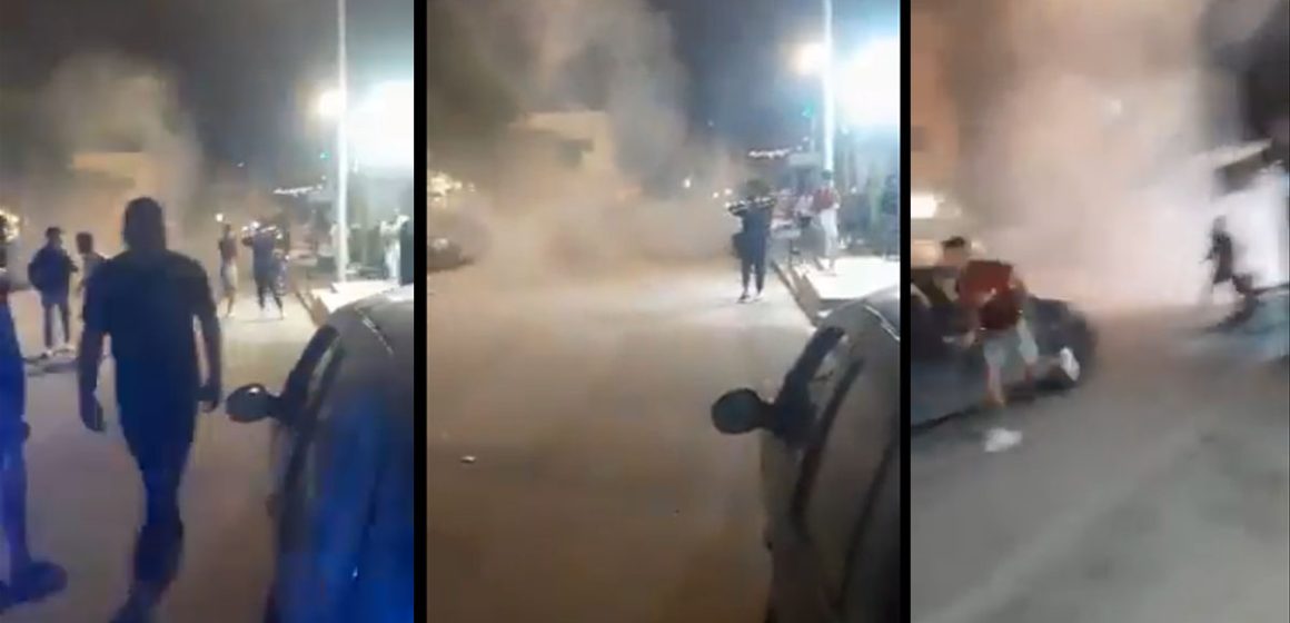 تجدد المواجهات بين المحتجين والأمن  في حي الانطلاقة و حي التضامن (فيديو)
