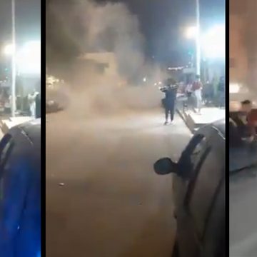 تجدد المواجهات بين المحتجين والأمن  في حي الانطلاقة و حي التضامن (فيديو)