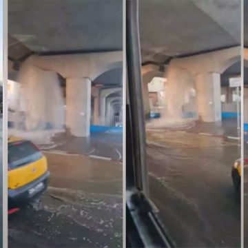 صفاقس: حقيقة شلال المياه في حزام بورقيبة على مستوى قنطرة منزل شاكر  (فيديو)