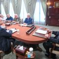الرئيس يتحادث مع المجلس الأعلى للجيوش حول دور القوات المسلحة العسكرية في تأمين الوطن و المواطنين