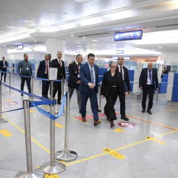 بمناسبة القمة 18 للفرنكفونية: رئيسة الحكومة تطلع على ٱخر الاستعدادات في مطار جربة جرجيس الدولي (صور)