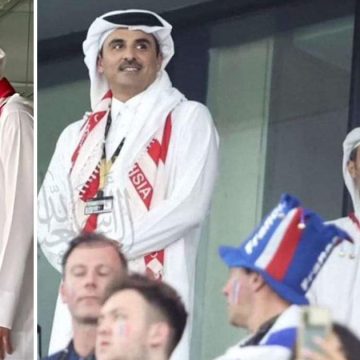 مونديال قطر: الشيخ تميم بن حمد آل ثاني يشجع المنتخب التونسي و صورة ستبقى في الأذهان…
